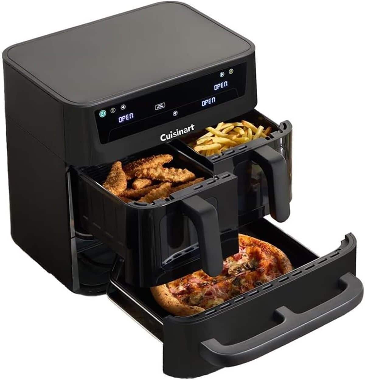 Test De La Friteuse Et Four Cuisinart Tri Zone 13, 6 L Noir